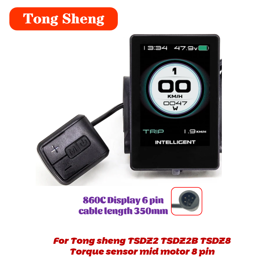 Tongsheng Tsdz2B Mid Drive Motor - Tongsheng TSDZ2 TSDZ2B Acceleratore da 1