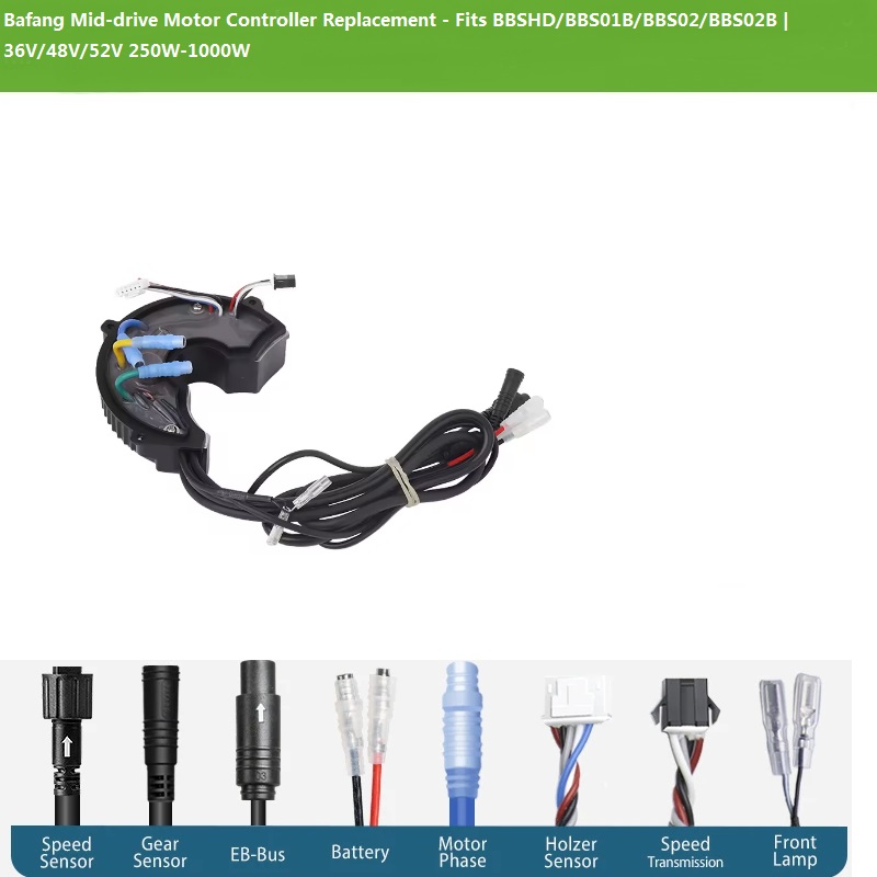 Mid Drive Motor Kit 52V 1000W - Centralina di ricambio per motore centrale