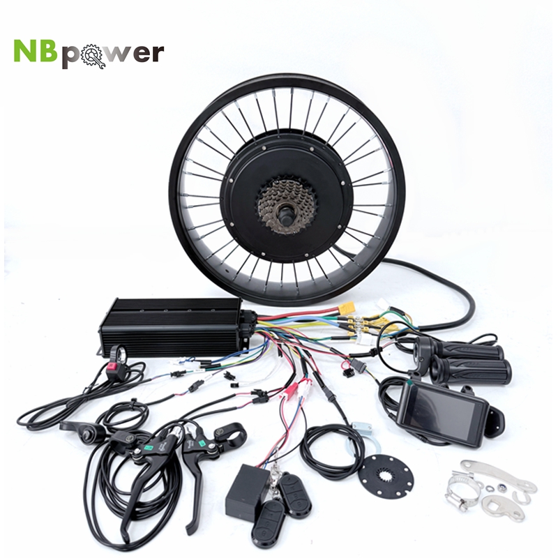 72V 5000W Hub Motor Kit - Kit di conversione per bici elettrica