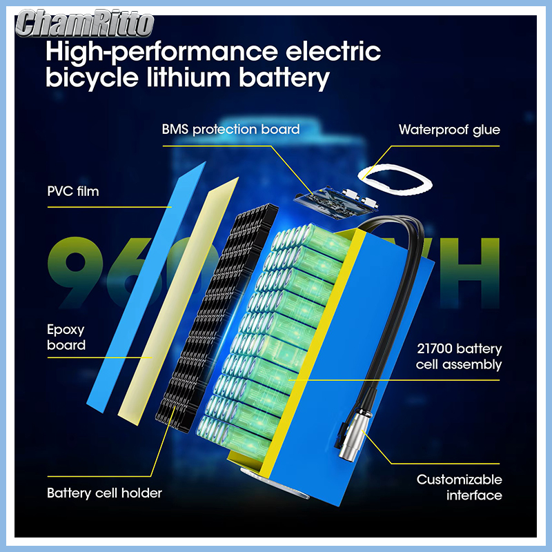 Batteria al litio 48V 52V per  - Electric Bicycle Battery 72V 30Ah recensione e prezzo
