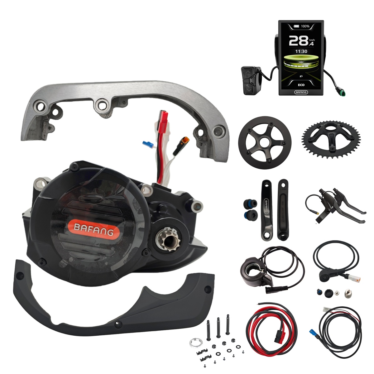 Kit di conversione eBike con m - Mid Drive Motor Kit 52V 1000W recensione e prezzo