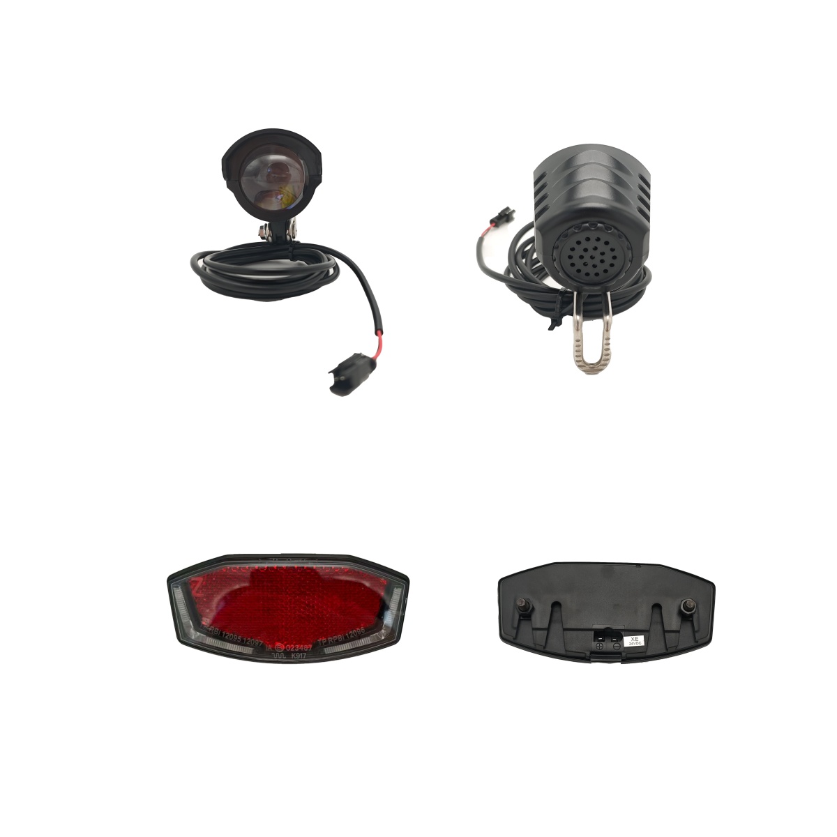 Faro e fanale posteriore da 6  - Tongsheng Tsdz2B Mid Drive Motor recensione e prezzo