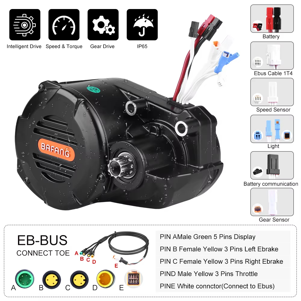 Bafang M620 G510 48V 52V 1000W - Mid Drive Motor Kit 52V 1000W recensione e prezzo