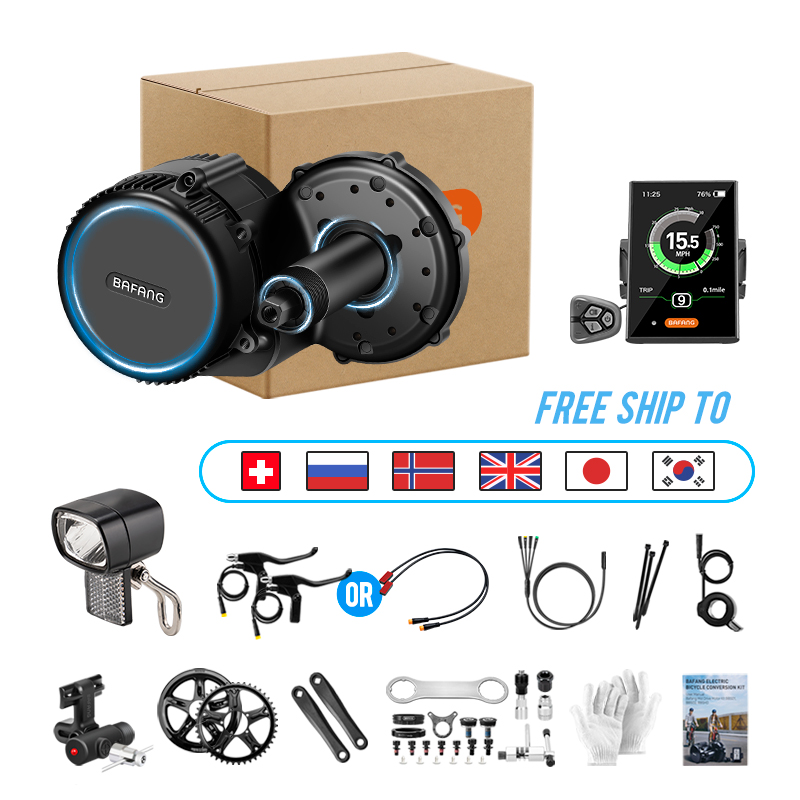 Bafang UART Mid Drive Motor 75 - Bafang Bbs02B 48V 750W Mid Drive Kit recensione e prezzo
