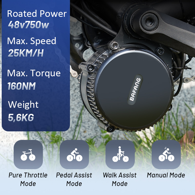 Bafang M325 M215 Kit di conver - Bafang Bbs02B 48V 750W Mid Drive Kit recensione e prezzo