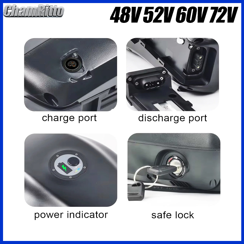 Batteria per ebike 48V 72V 52V - Electric Bicycle Battery 72V 30Ah recensione e prezzo