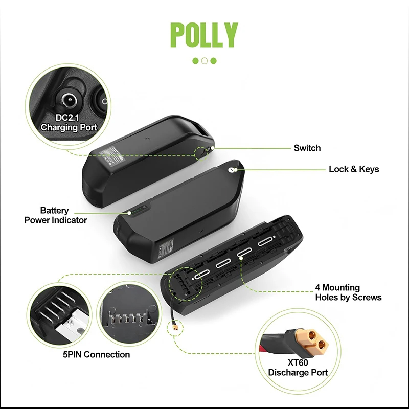 Batteria Hailong Polly 52V 50A - Electric Bicycle Battery 72V 30Ah recensione e prezzo