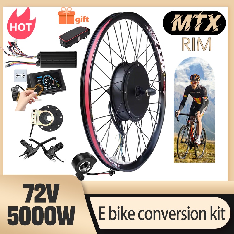 MTX39 Kit di conversione bici  - 72V 5000W Hub Motor Kit recensione e prezzo