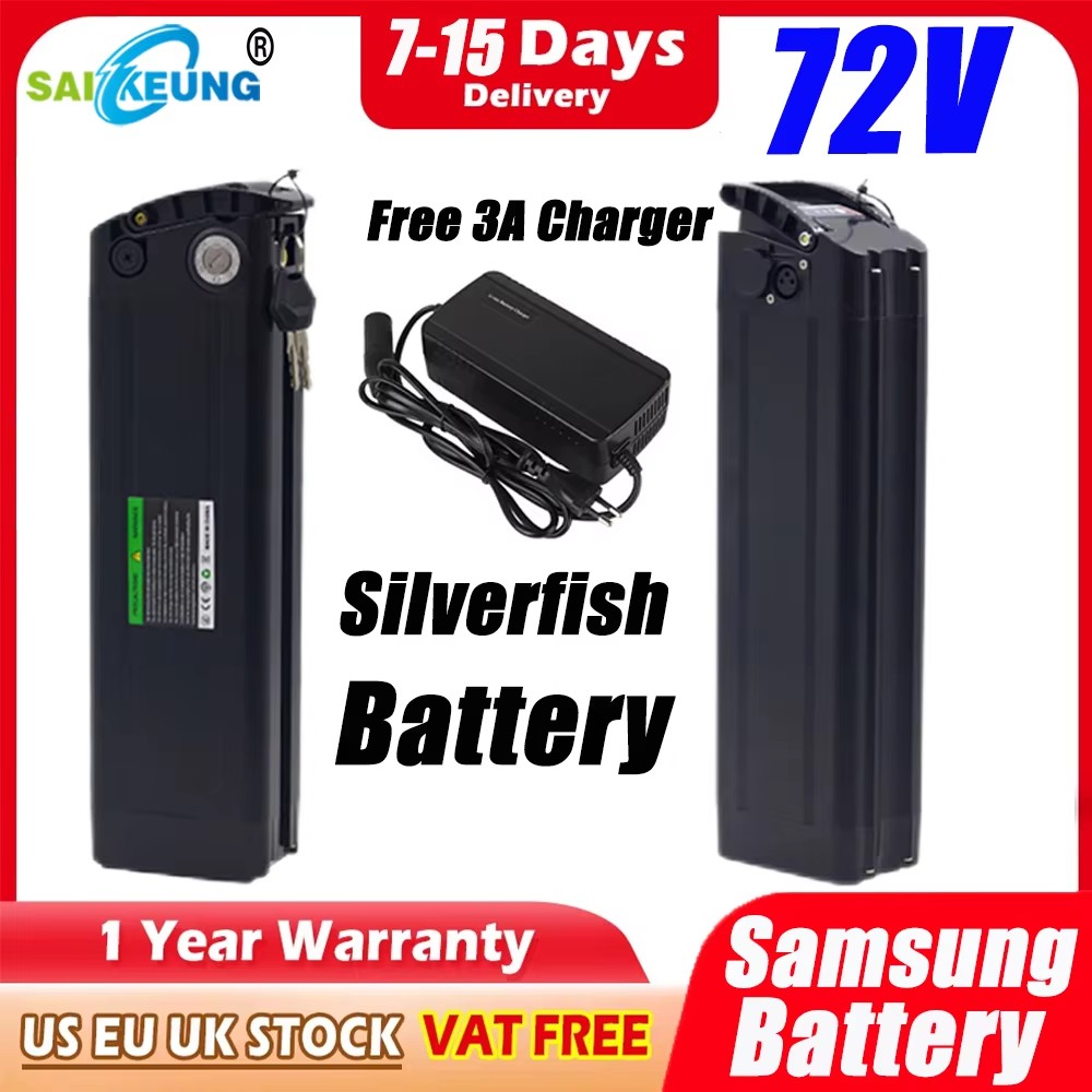 Bicicletta Elettrica 72V Silve - Electric Bicycle Battery 72V 30Ah recensione e prezzo